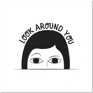 look around you Posters and Art